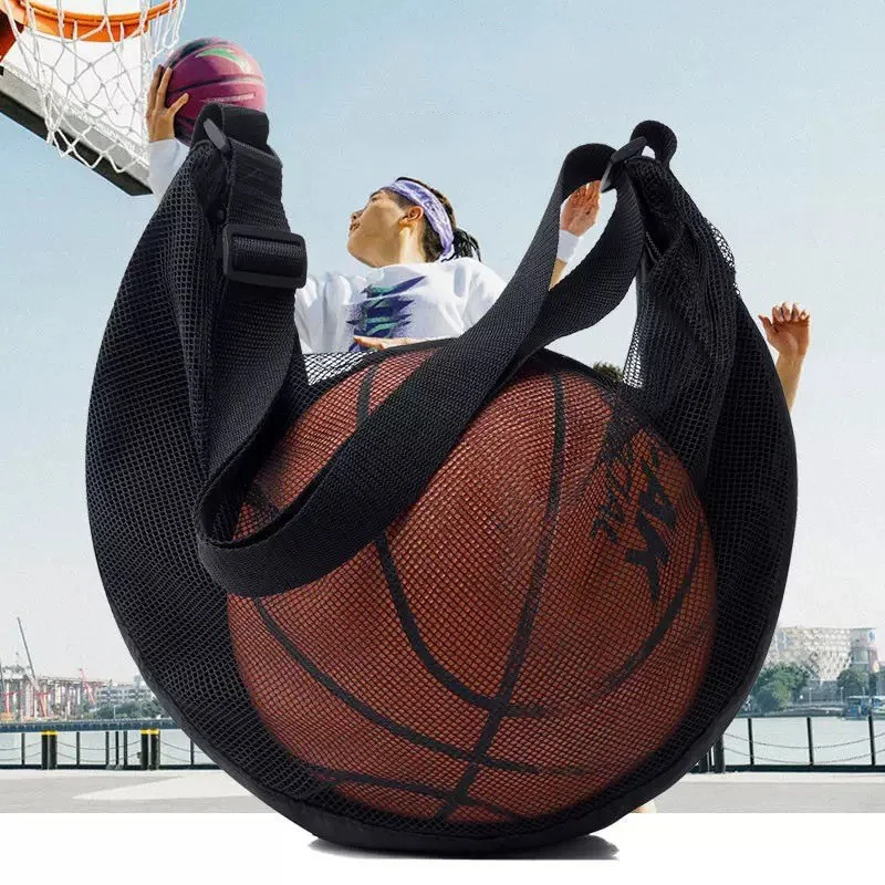 Sports Equipment Outdoor Storage - Portable Basketball Storage Bag Volleyball Football