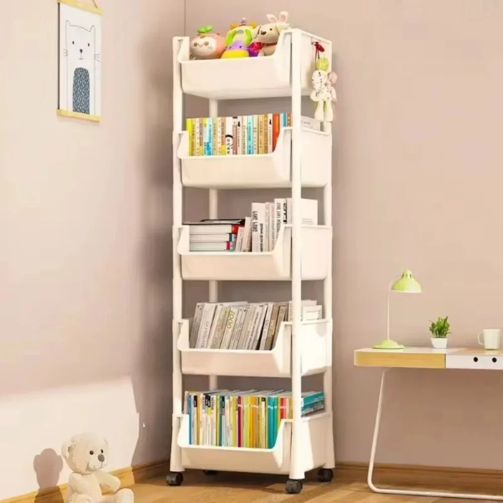 Sports Equipment Cabinet - Multi-Tier Snacks Trolley Mobile Living Room