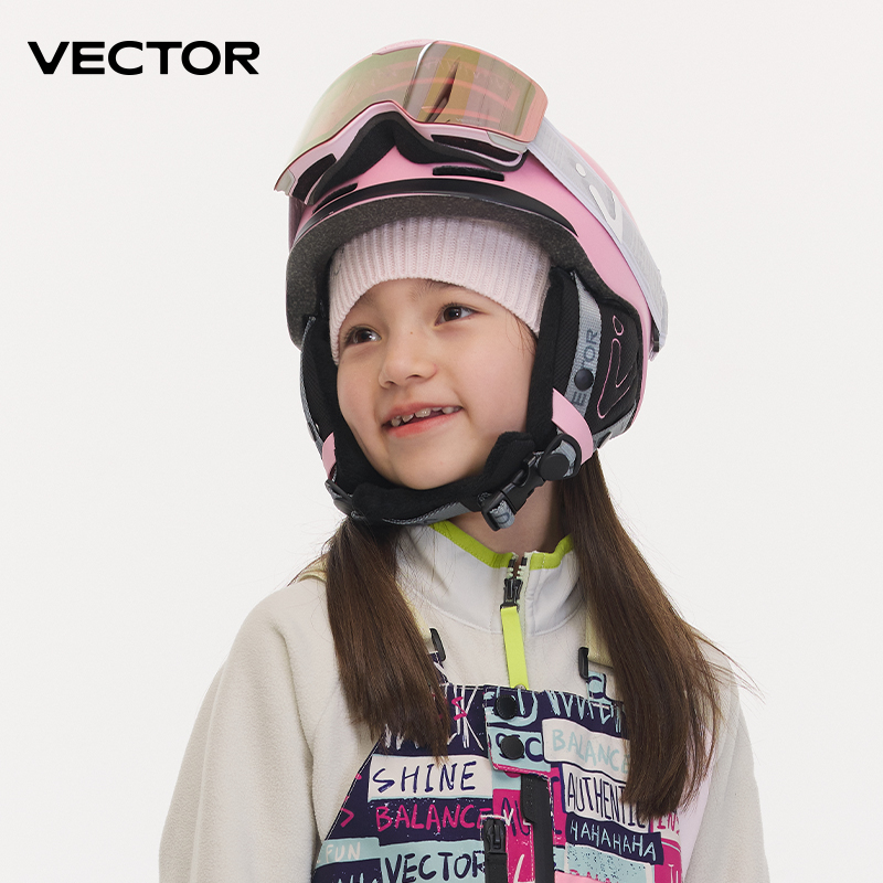 VECTOR Kids Children Ski Helme - Sports Equipment Vector ulasan dan harga