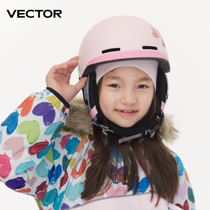VECTOR Kids Children Ski Helme - Sports Equipment Vector ulasan dan harga