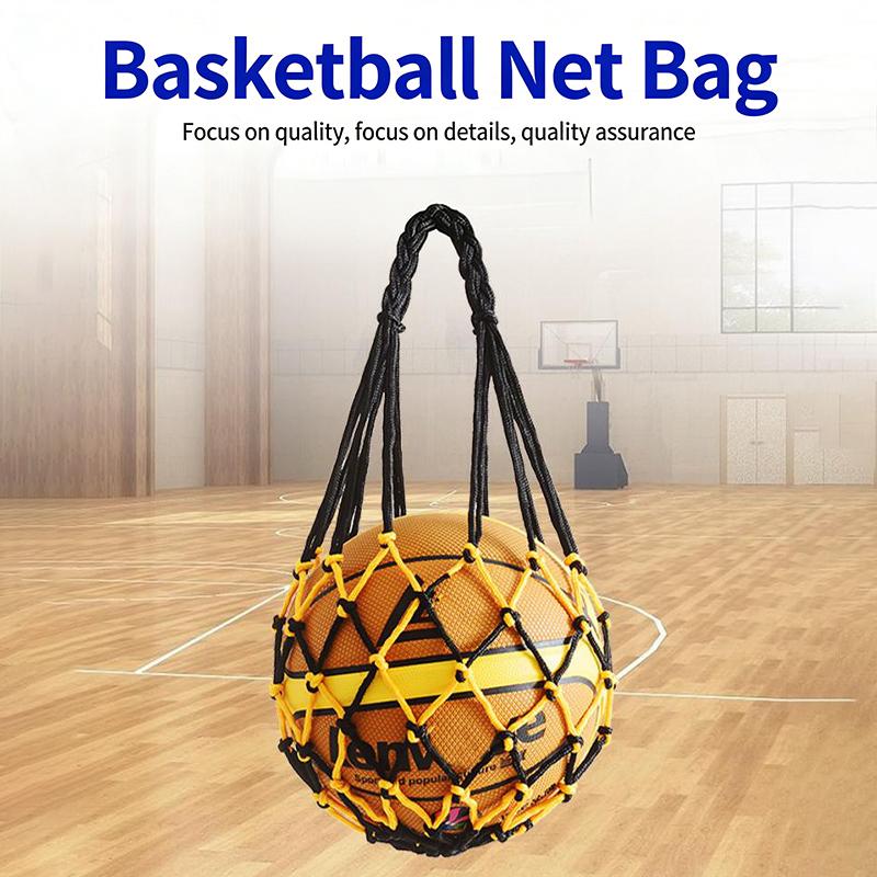 Football Net Bag Nylon Bold St - Sports Equipment Outdoor Storage ulasan dan harga