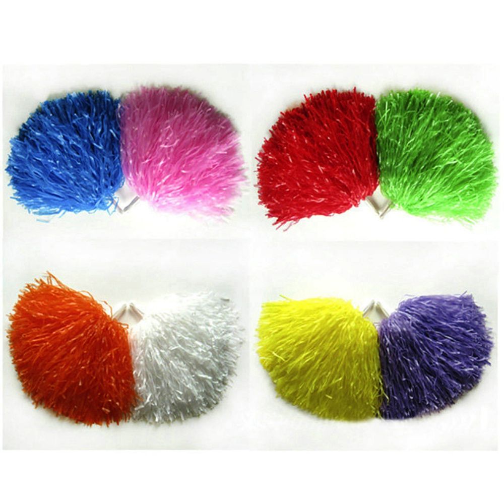 1pair Concert Fancy Double hol - Cheerleading Pom Pom ulasan dan harga