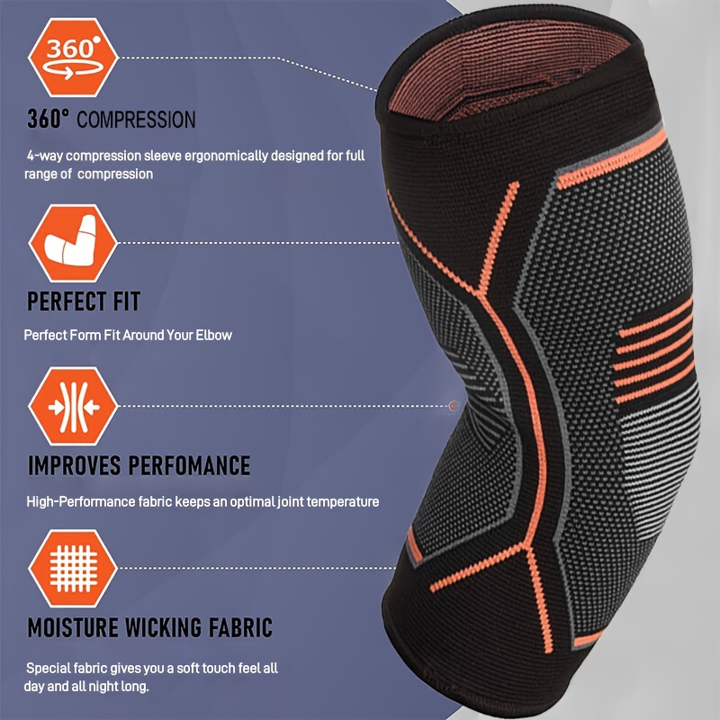 1PC Elbow Support Elastic Gym  - Tennis Elbow Brace ulasan dan harga