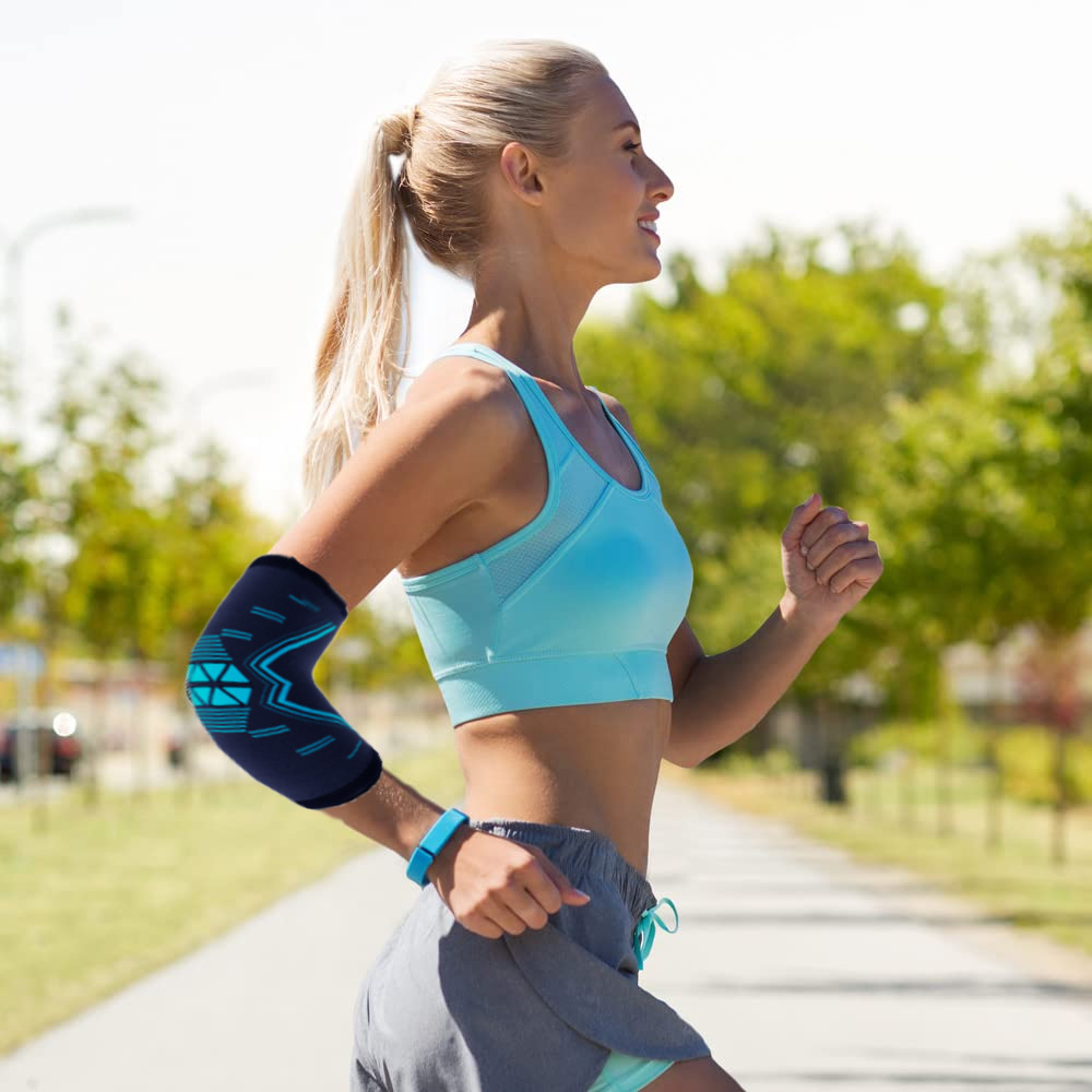 1Pcs Elbow Brace with Compress - Tennis Elbow Brace ulasan dan harga