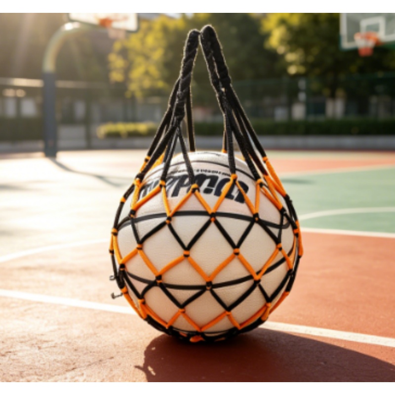 1Pc Football Net Bag Nylon Bol - Sports Equipment Outdoor Storage ulasan dan harga