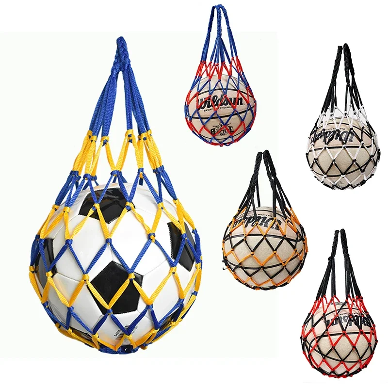 1PC Football Net Bag Nylon Bol - Sports Equipment Outdoor Storage ulasan dan harga