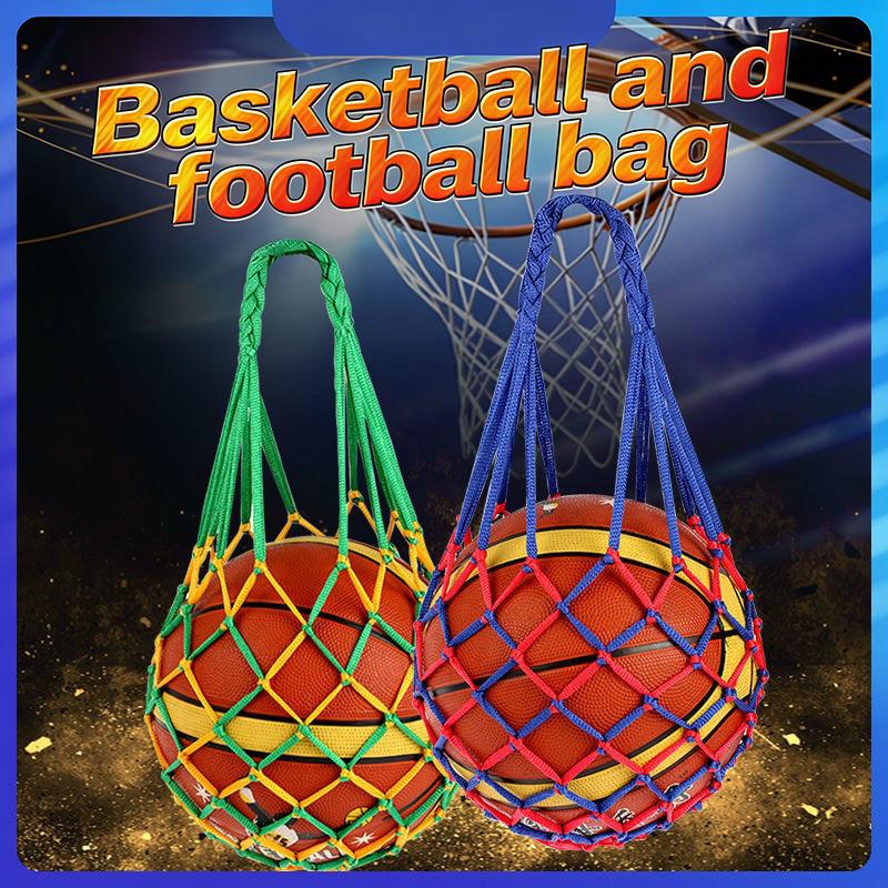 [New] Football Net Bag Nylon B - Sports Equipment Outdoor Storage ulasan dan harga