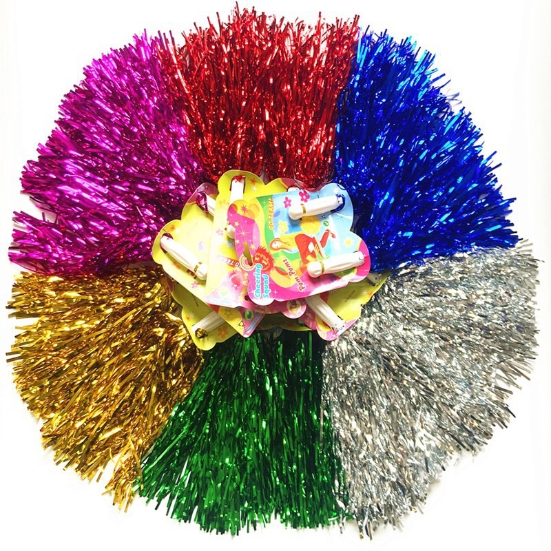 Pompom Pom Girl Cheer Pompoms  - Cheerleading Pom Pom ulasan dan harga