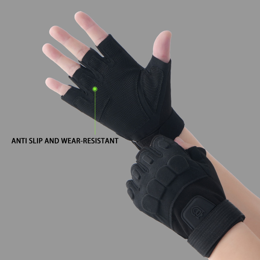 Hunting Training Gloves Half F - Name Sports Equipment ulasan dan harga
