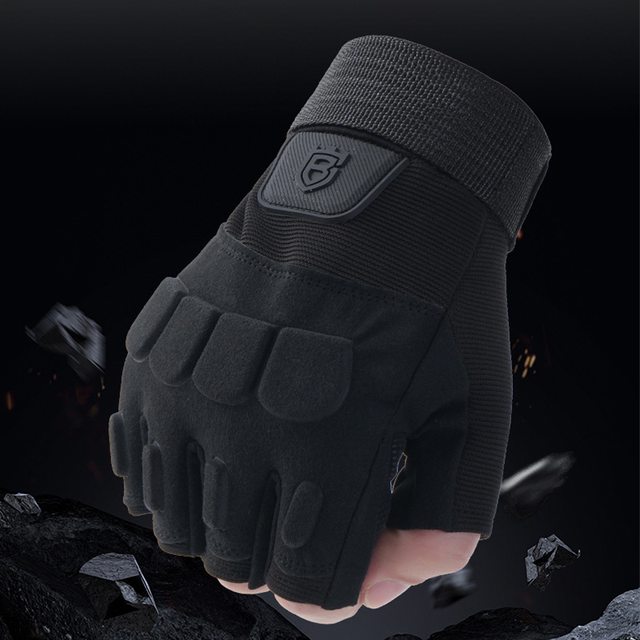 Hunting Training Gloves Half F - Name Sports Equipment ulasan dan harga