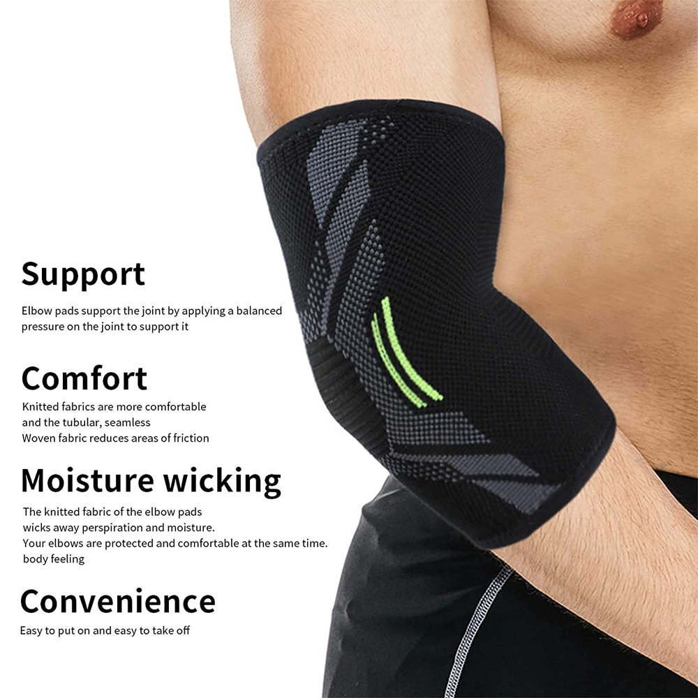Elbow Support Elastic Gym Spor - Tennis Elbow Brace ulasan dan harga
