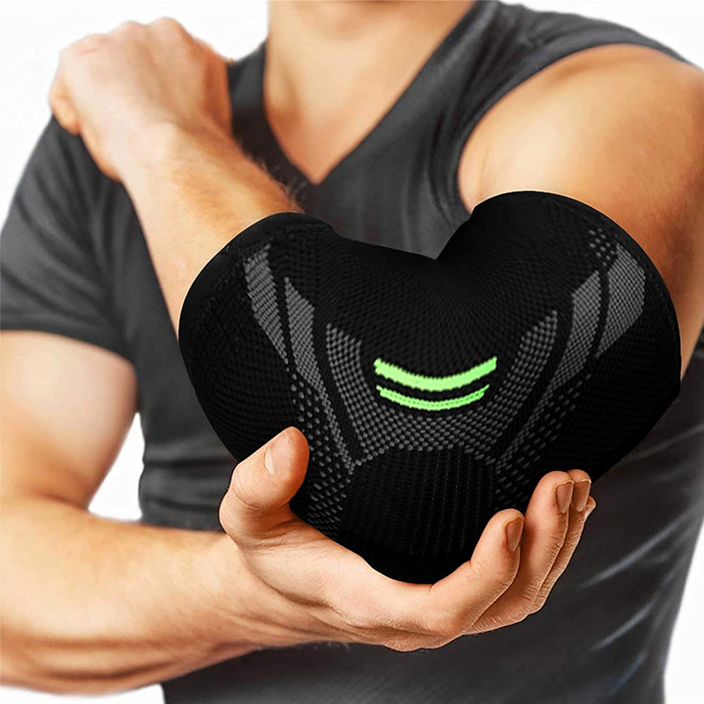 Elbow Support Elastic Gym Spor - Tennis Elbow Brace ulasan dan harga