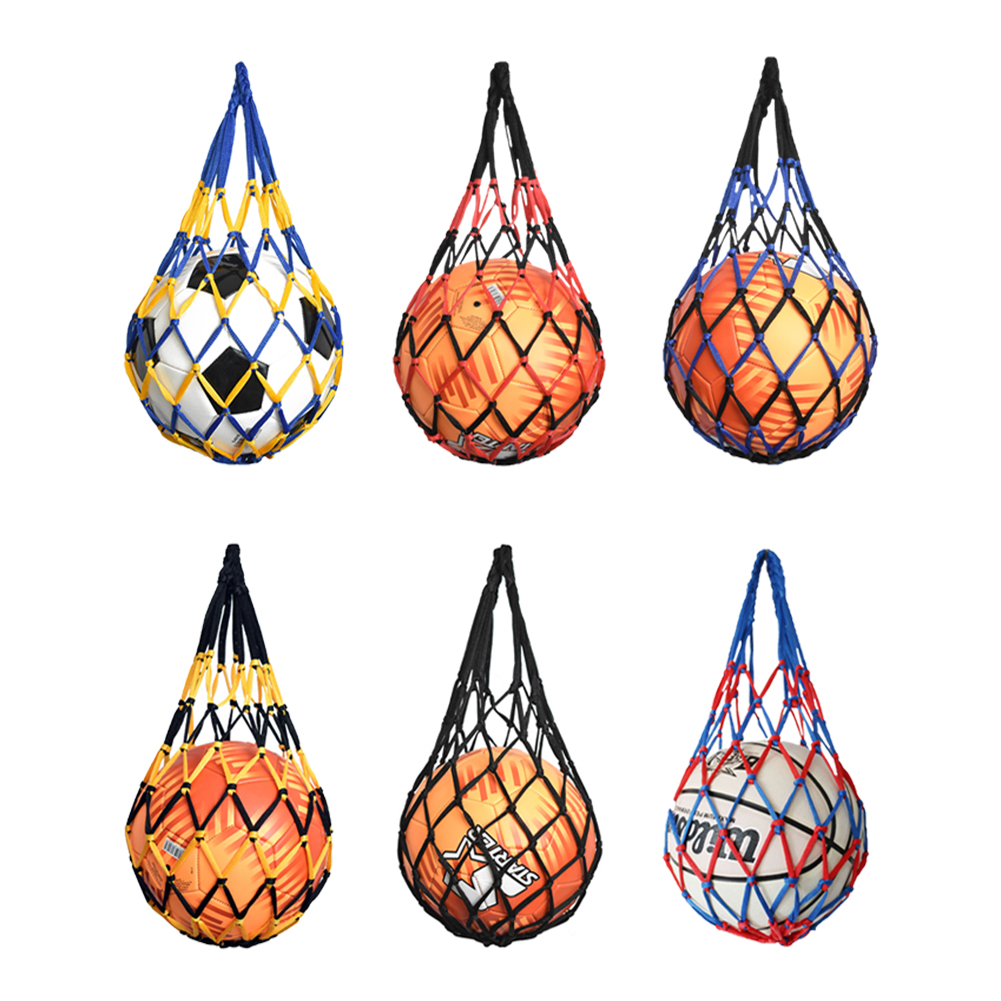 Football Net Bag Basketball Ny - Sports Equipment Outdoor Storage ulasan dan harga