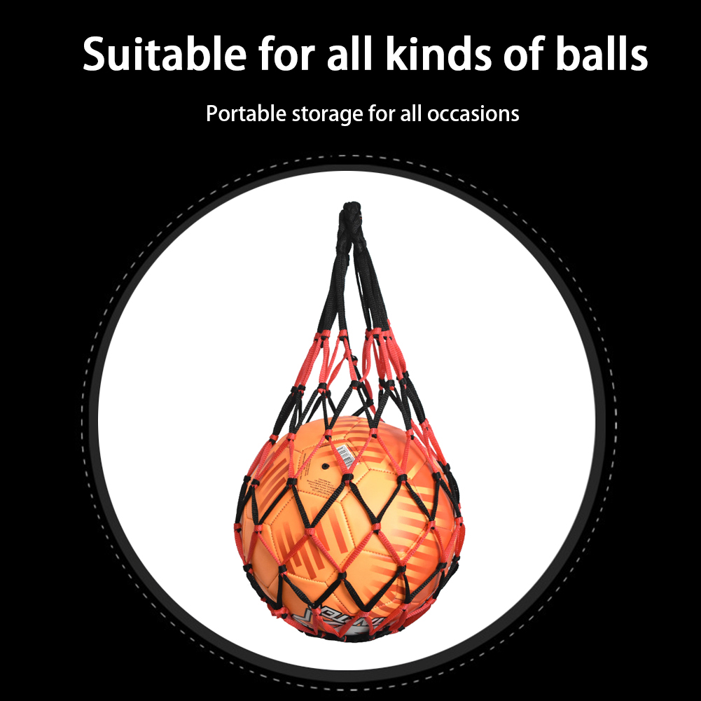 Football Net Bag Basketball Ny - Sports Equipment Outdoor Storage ulasan dan harga