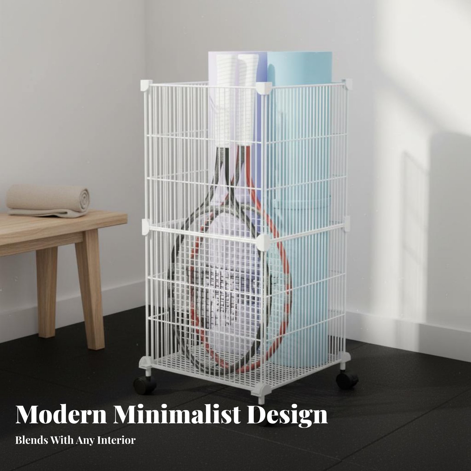 Sports Equipment Storage Cart  - Sports Equipment Organizer Rack ulasan dan harga