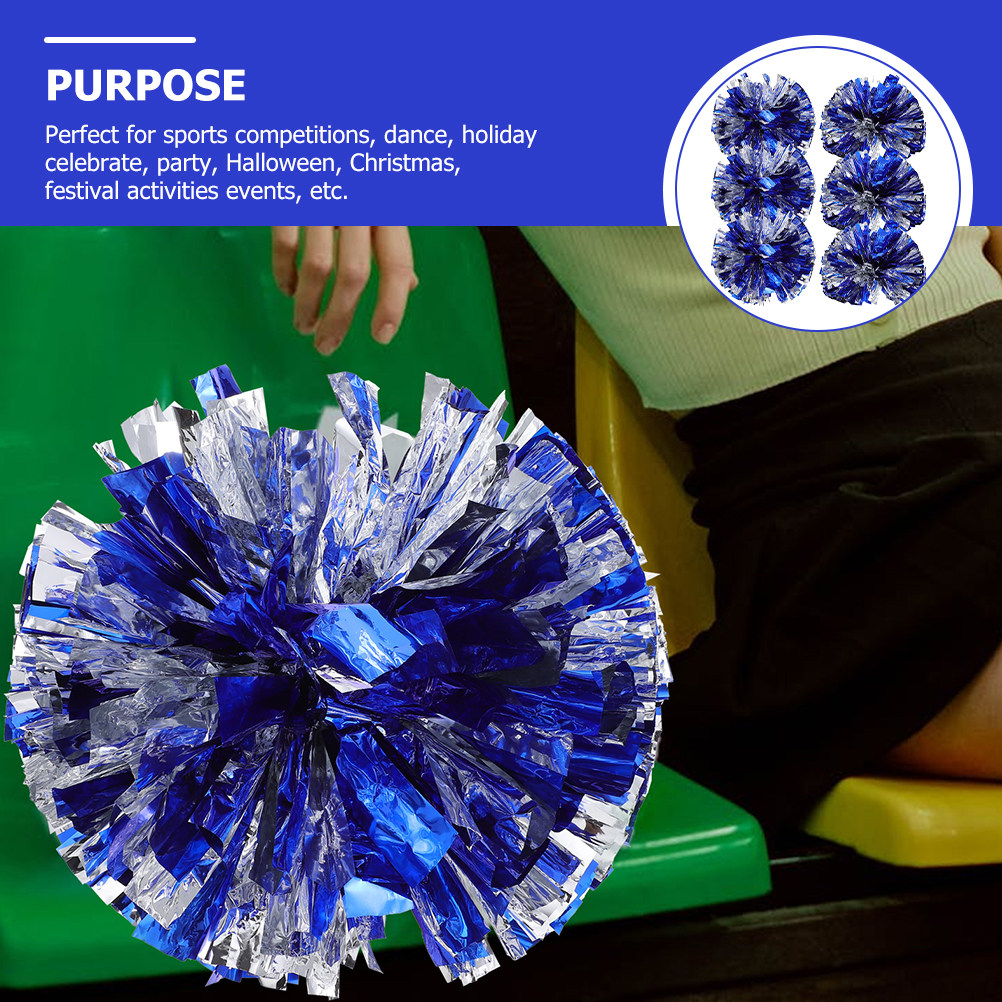 6Pcs Cheerleading Pom Poms Pre - Cheerleading Pom Pom ulasan dan harga
