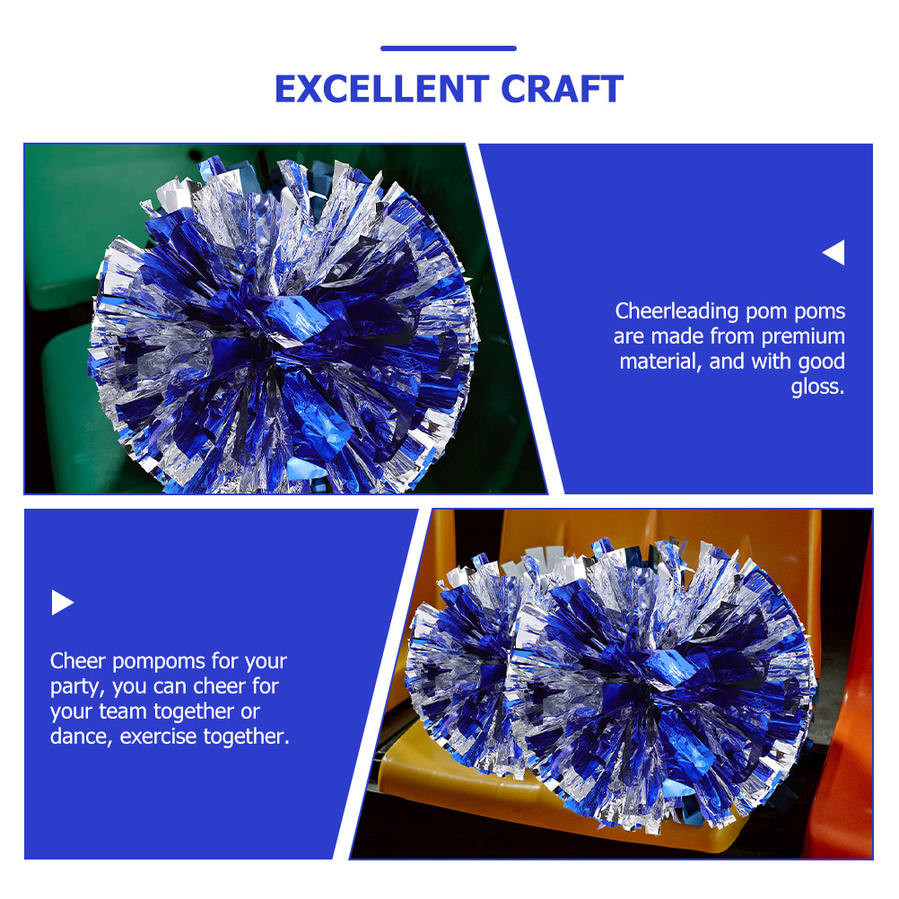 6Pcs Cheerleading Pom Poms Pre - Cheerleading Pom Pom ulasan dan harga