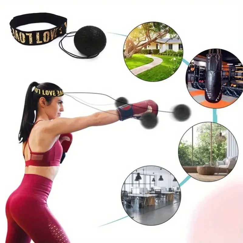 1/3Pcs Boxing Speed Ball Head- - Sports Equipment Suppliers ulasan dan harga