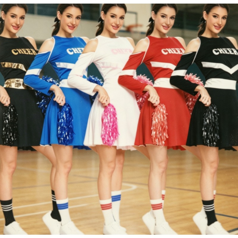 European American Cheerleader  - Cheerleading Pom Pom ulasan dan harga
