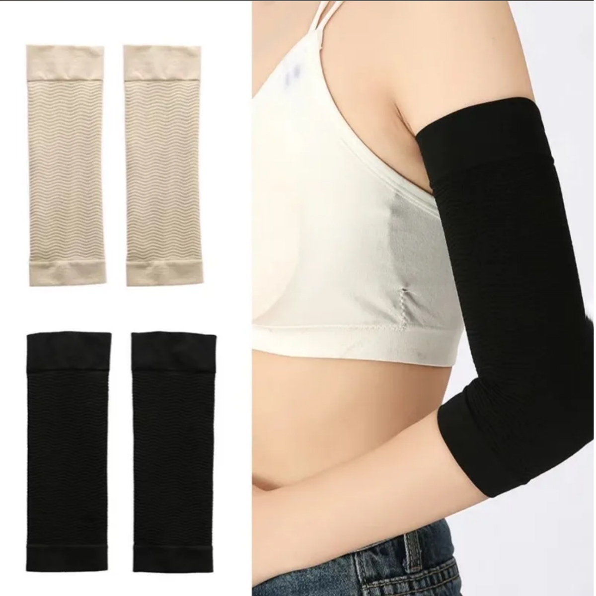 1Pair Elbow Compression Sleeve - Tennis Elbow Brace ulasan dan harga