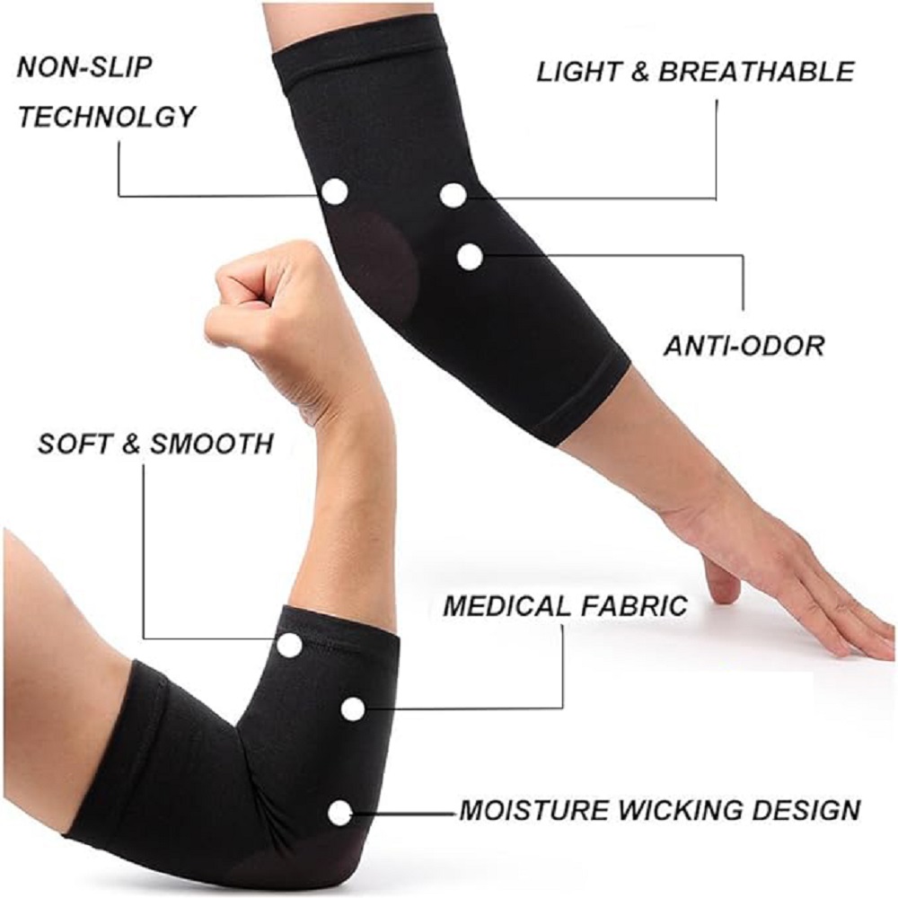 1Pcs Elastic Elbow Brace Full  - Tennis Elbow Brace ulasan dan harga