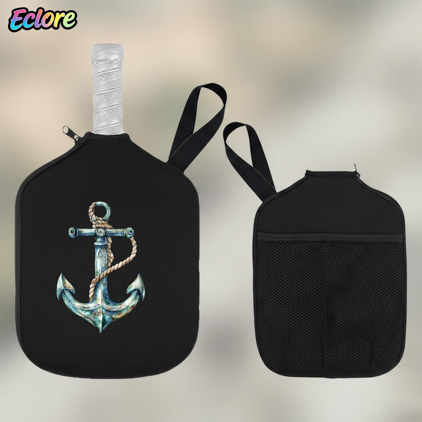 Vintage Watercolor Anchor Pick - Pickleball Paddle ulasan dan harga