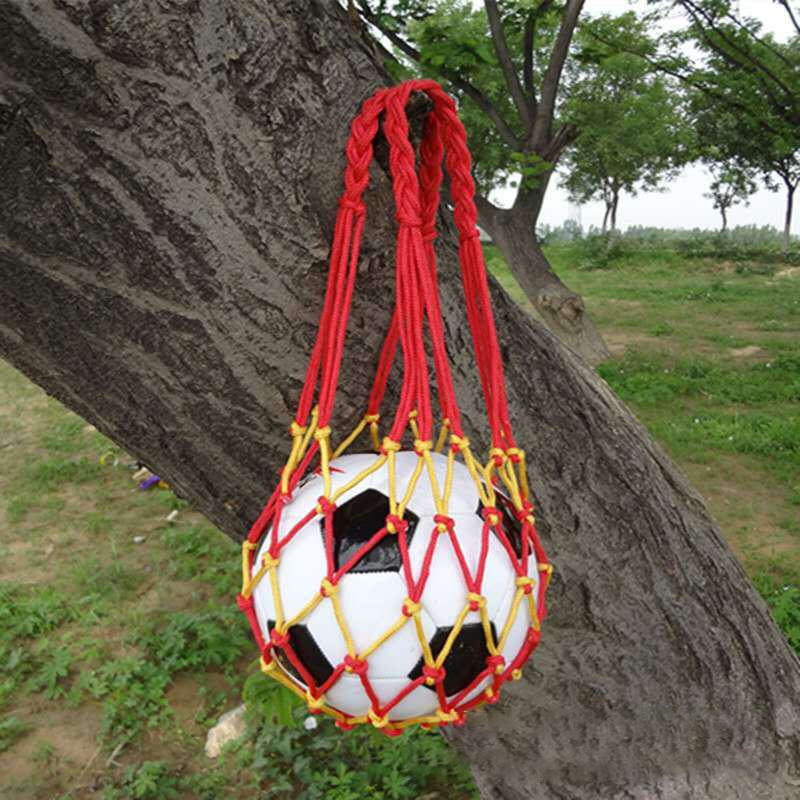 Football Net Bag Nylon Bold St - Sports Equipment Outdoor Storage ulasan dan harga