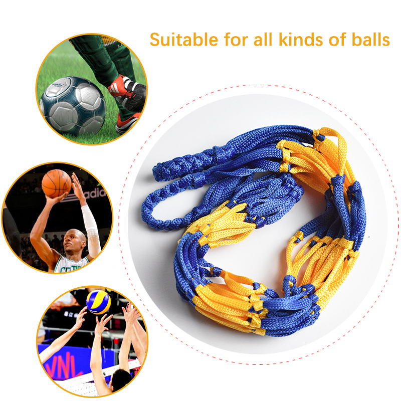 Football Net Bag Nylon Bold St - Sports Equipment Outdoor Storage ulasan dan harga