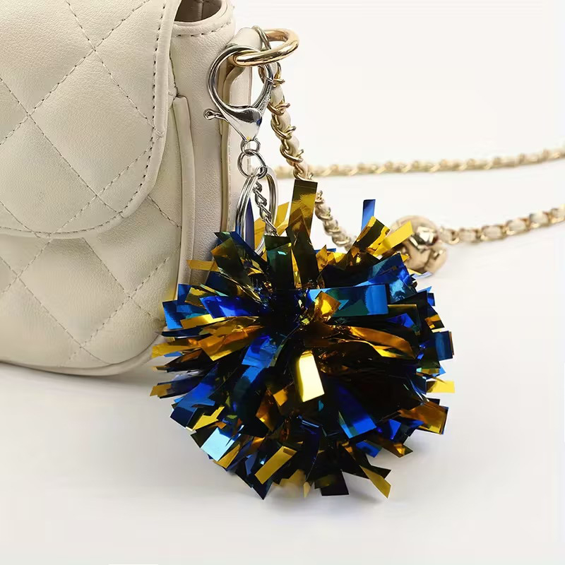 ST 1pc new Charm Foil Bag Pend - Cheerleading Pom Pom ulasan dan harga