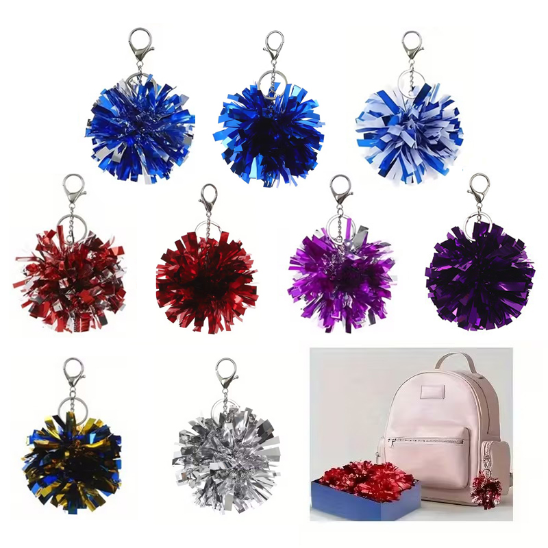 ST 1pc new Charm Foil Bag Pend - Cheerleading Pom Pom ulasan dan harga
