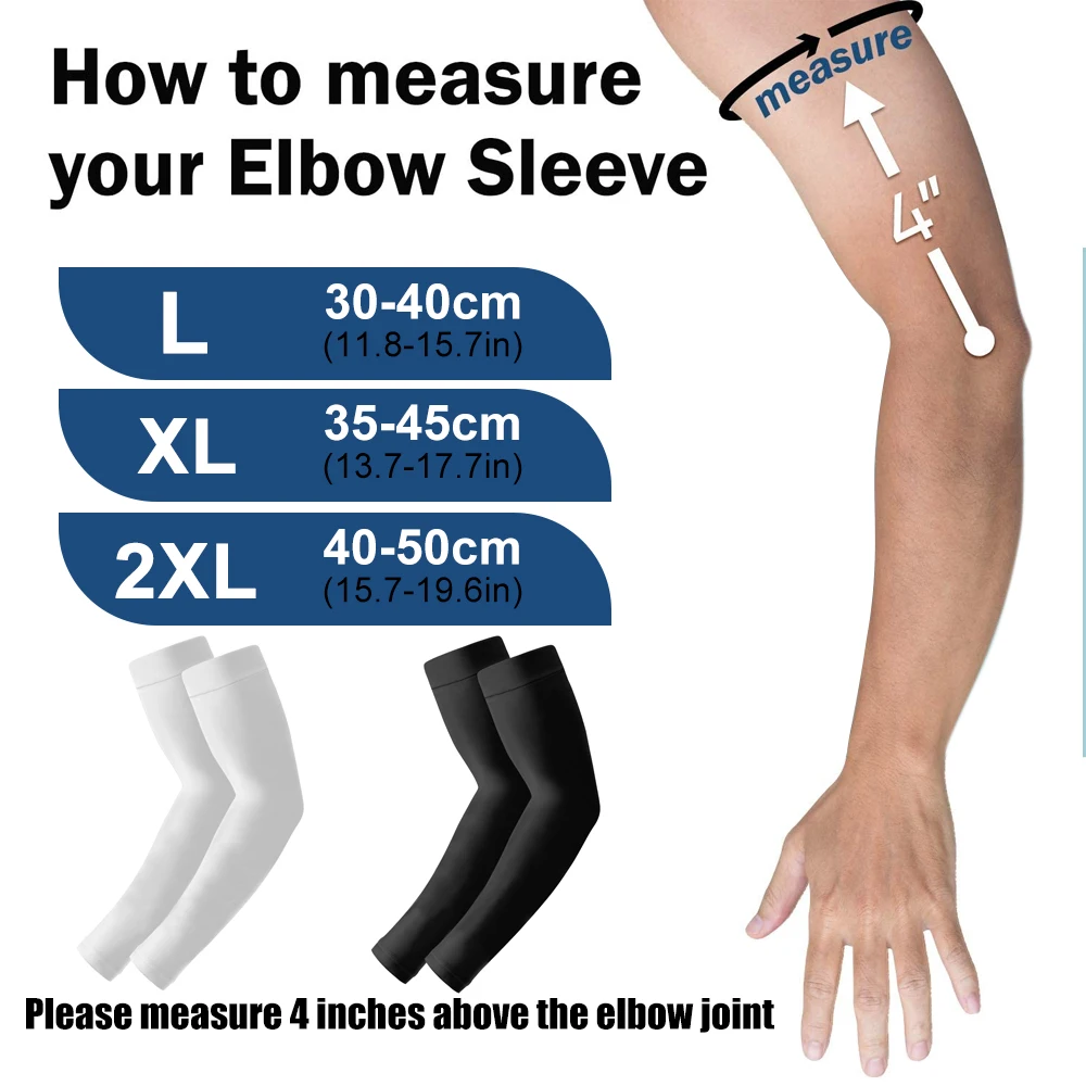 1Pair Compression Arm Sleeves, - Tennis Elbow Brace ulasan dan harga